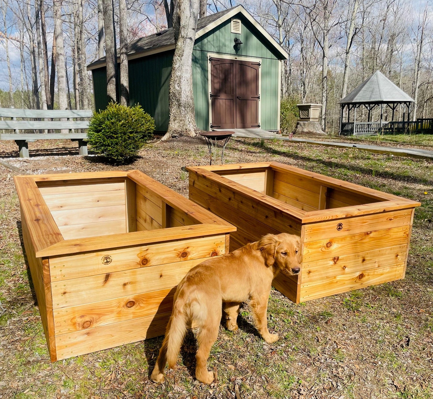 Gardening Artisans and Enthusiasts: 5/4-inch-thick cedar garden beds