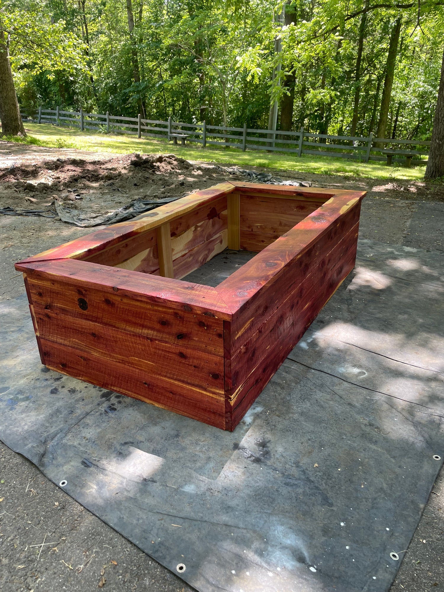 Aromatic Red Cedar Garden Beds